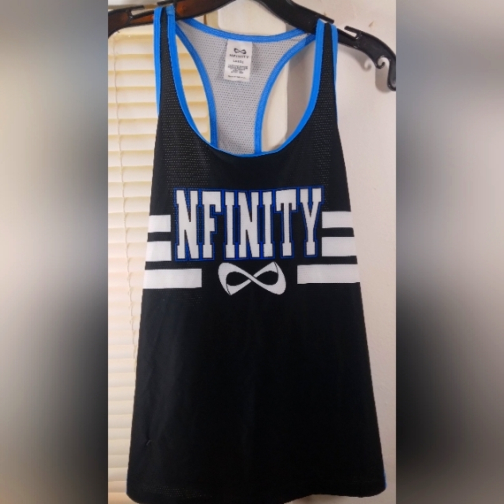 Nfinity cheer Womens Tank Top size (large) Excellent condition like new